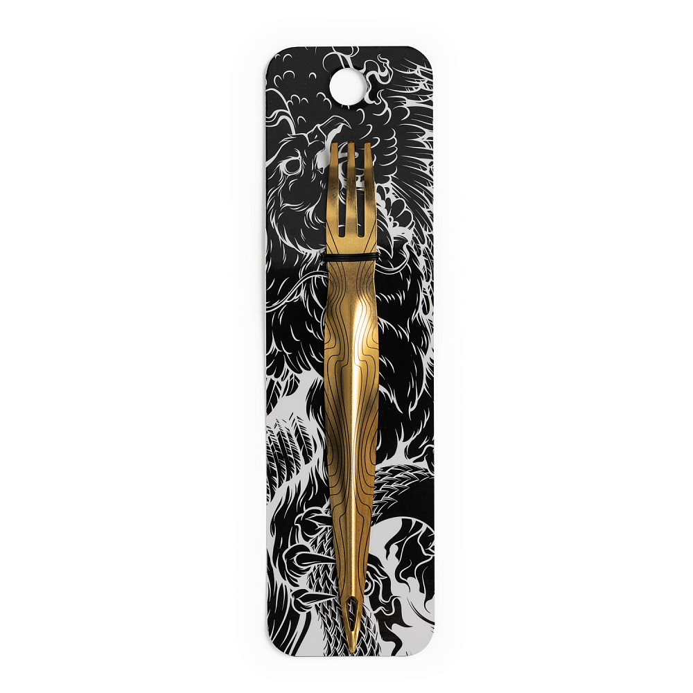Вилка Alpha F*K - GOLD в наличии. Купить сейчас! XB store. Биробиджан