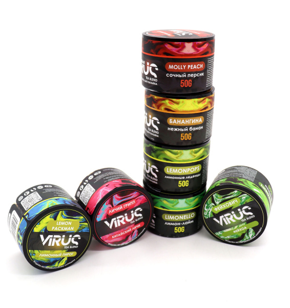 Чайная смесь Virus 50г в наличии. Купить сейчас! XB store. Биробиджан